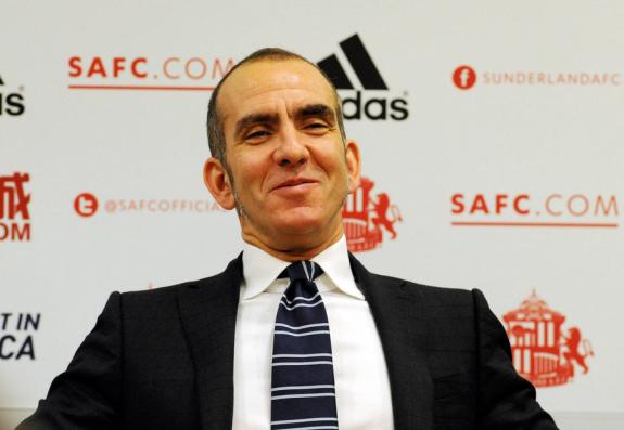We Are Sunderland: Paulo Di Canio during his Sunderland unveiling. We Are Sunderland: Paulo Di Canio during his Sunderland unveiling.