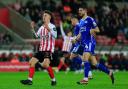 Chris Rigg made his first start for Sunderland in the defeat to Leicester City