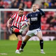Sunderland's Corry Evans has picked up a knock in his return to fitness.