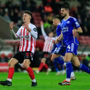 Chris Rigg made his first start for Sunderland in the defeat to Leicester City
