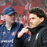 Sunderland interim head coach Mike Dodds and Sheffield Wednesday boss Danny Rohl