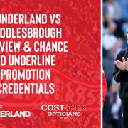 Sunderland face Middlesbrough at the Stadium of Light on Saturday