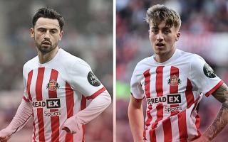 Jack Clarke and Patrick Roberts featured for Sunderland together for only the fourth time in 2024